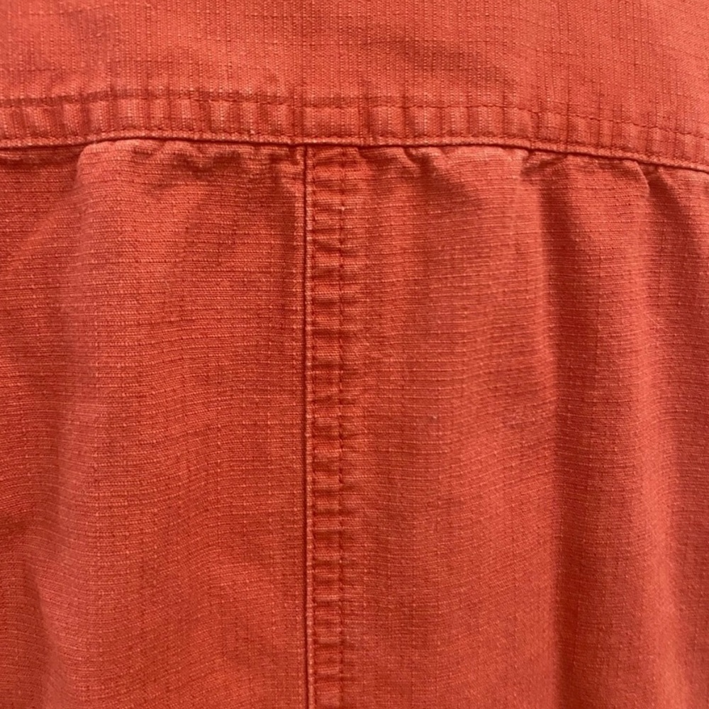 Rust Sleeveless Vest with Pockets - Picture 7 of 11